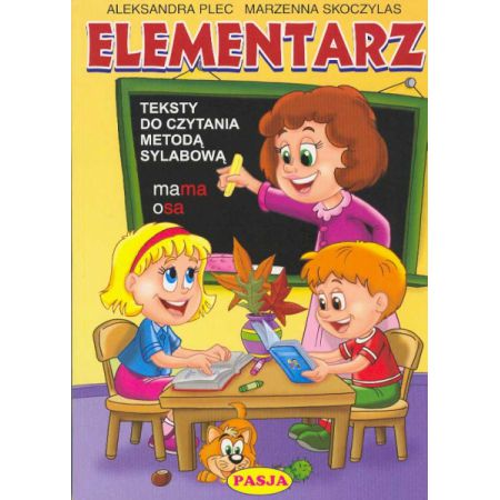 Elementarz. Teksty do czytania metodą sylabową