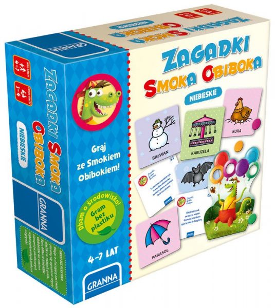 Zagadki Smoka Obiboka, niebieski