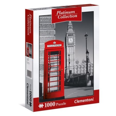 Puzzle 1000 Platinum Collection: London Clementoni