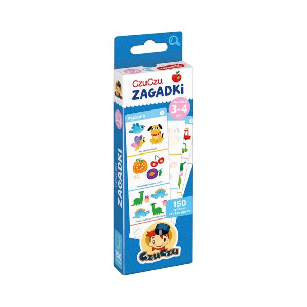 Zagadki CzuCzu dla dzieci od 3-4 lat