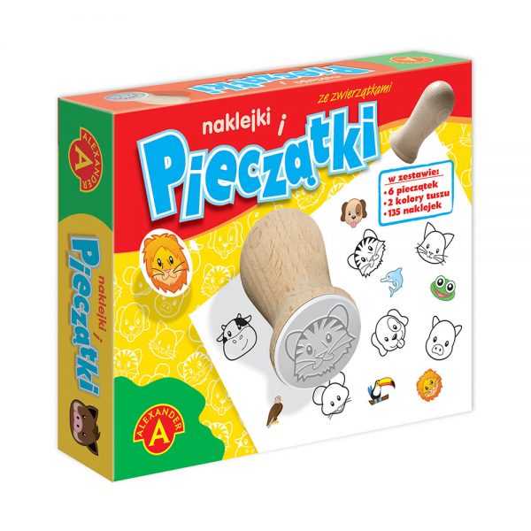 Naklejki i pieczątki ze zwierzątkami
