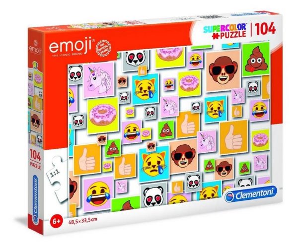 Puzzle 104. Super kolor. Emoji