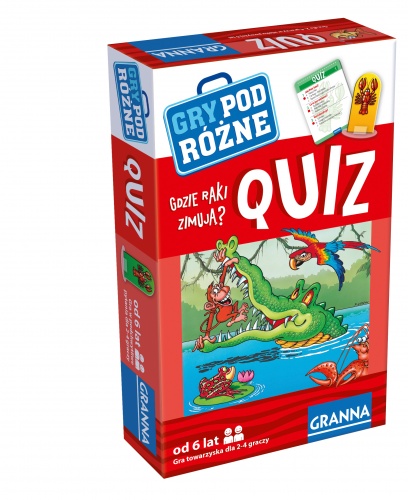 Quiz: Gdzie raki zimują – gra podróżna