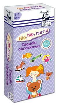 Zagadki obrazkowe. Hip, hip, hurra!