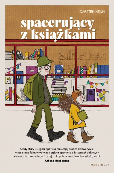 Spacerujący z książkami
