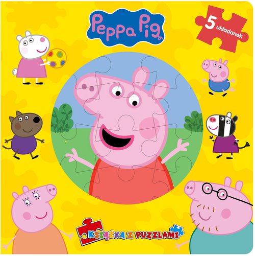Peppa Pig. Książka z puzzlami