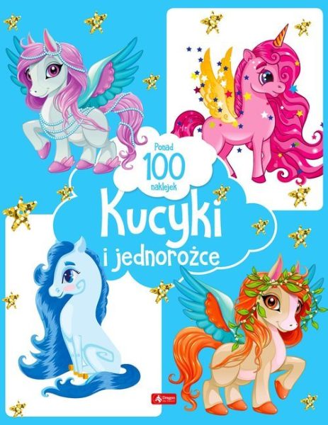 Ponad 100 naklejek. Kucyki i jednorożce