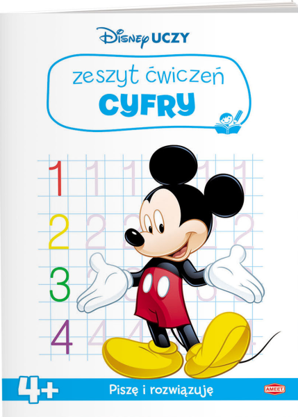 Disney Uczy. Zeszyt ćwiczeń. Liczby