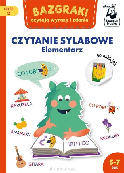 Kapitan Nauka Bazgraki czytają wyrazy i zdania