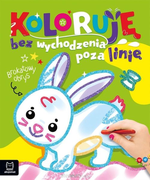 Koloruję bez wychodzenia poza linię. Brokatowy…