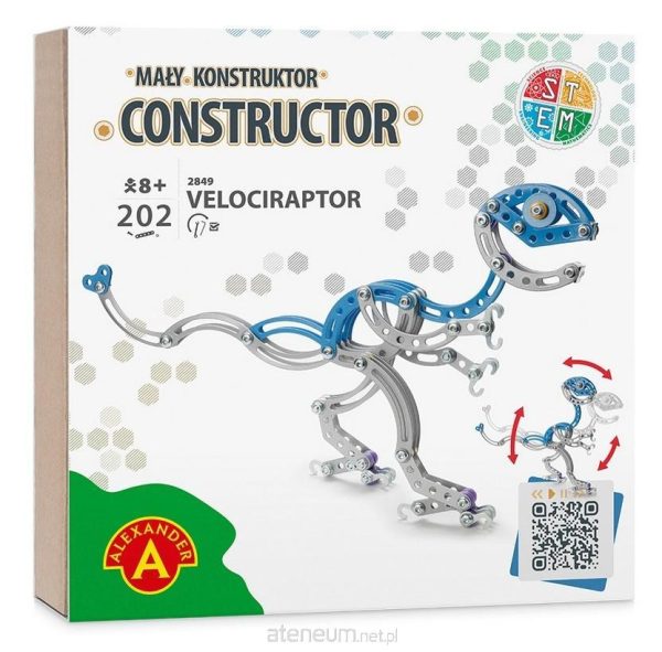 Mały Konstruktor – Velociraptor ALEX