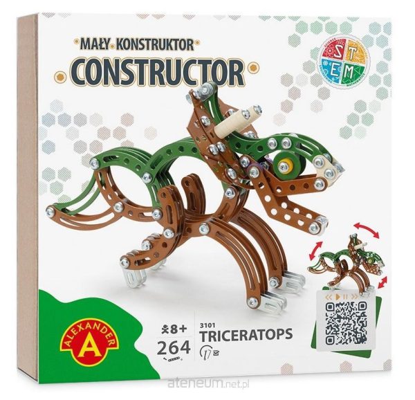 Mały Konstruktor – Triceratops ALEX