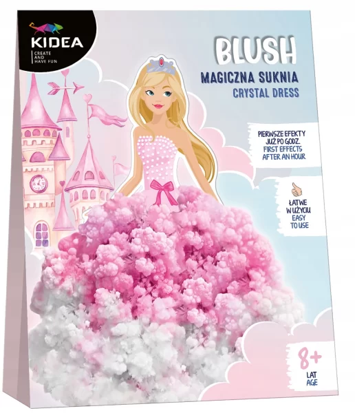 Księżniczka magiczna suknia Blush KIDEA