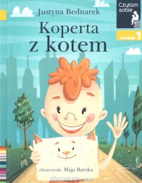 Czytam sobie – Koperta z kotem