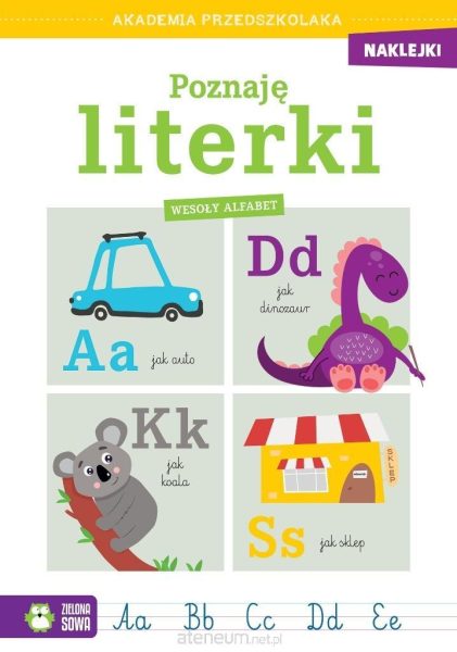 Akademia przedszkolaka. Poznaję literki