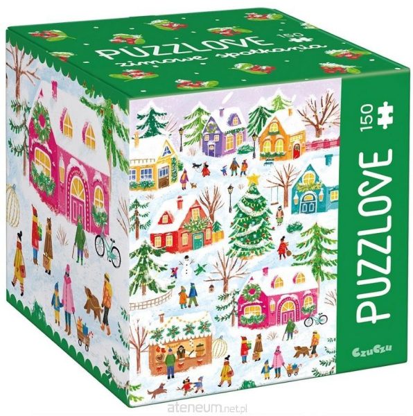 Puzzlove CzuCzu Zimowe spotkania 150el