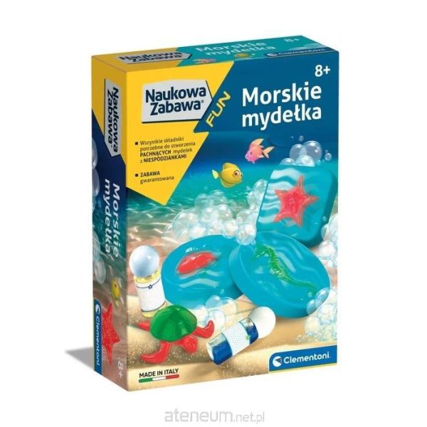 Naukowa zabawa. Morskie mydełka