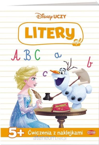Disney Uczy. Kraina Lodu – Ćwiczenia Litery