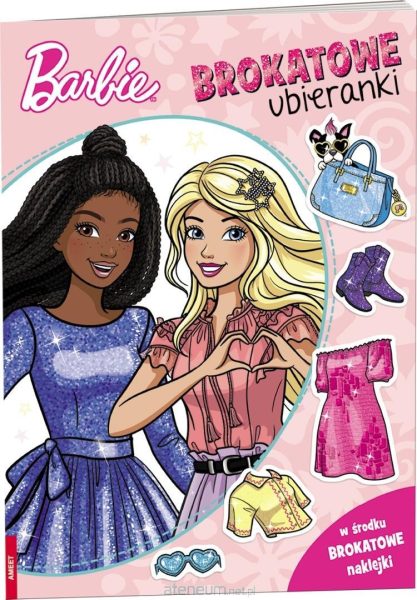 Mattel Barbie. Brokatowe ubieranki