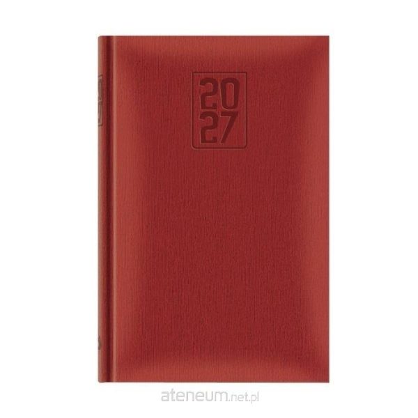 Terminarz 2027 B6 Print czerwony